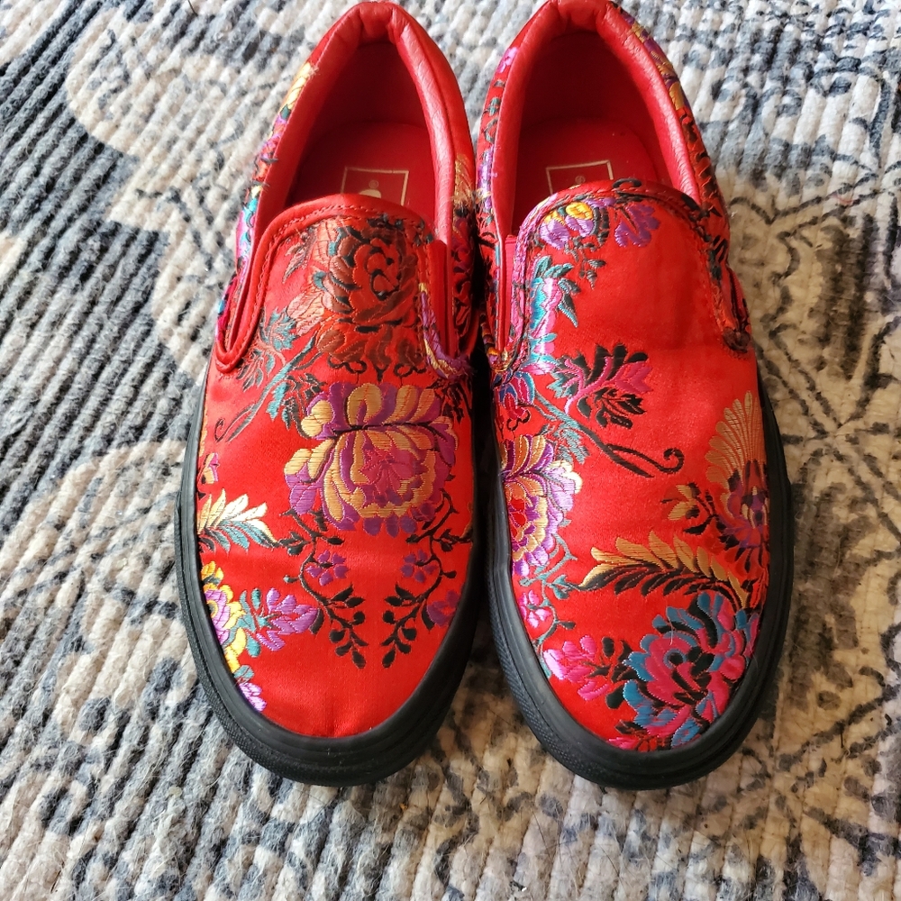 Vans X Satin Chinese New Year  Wms-8.5